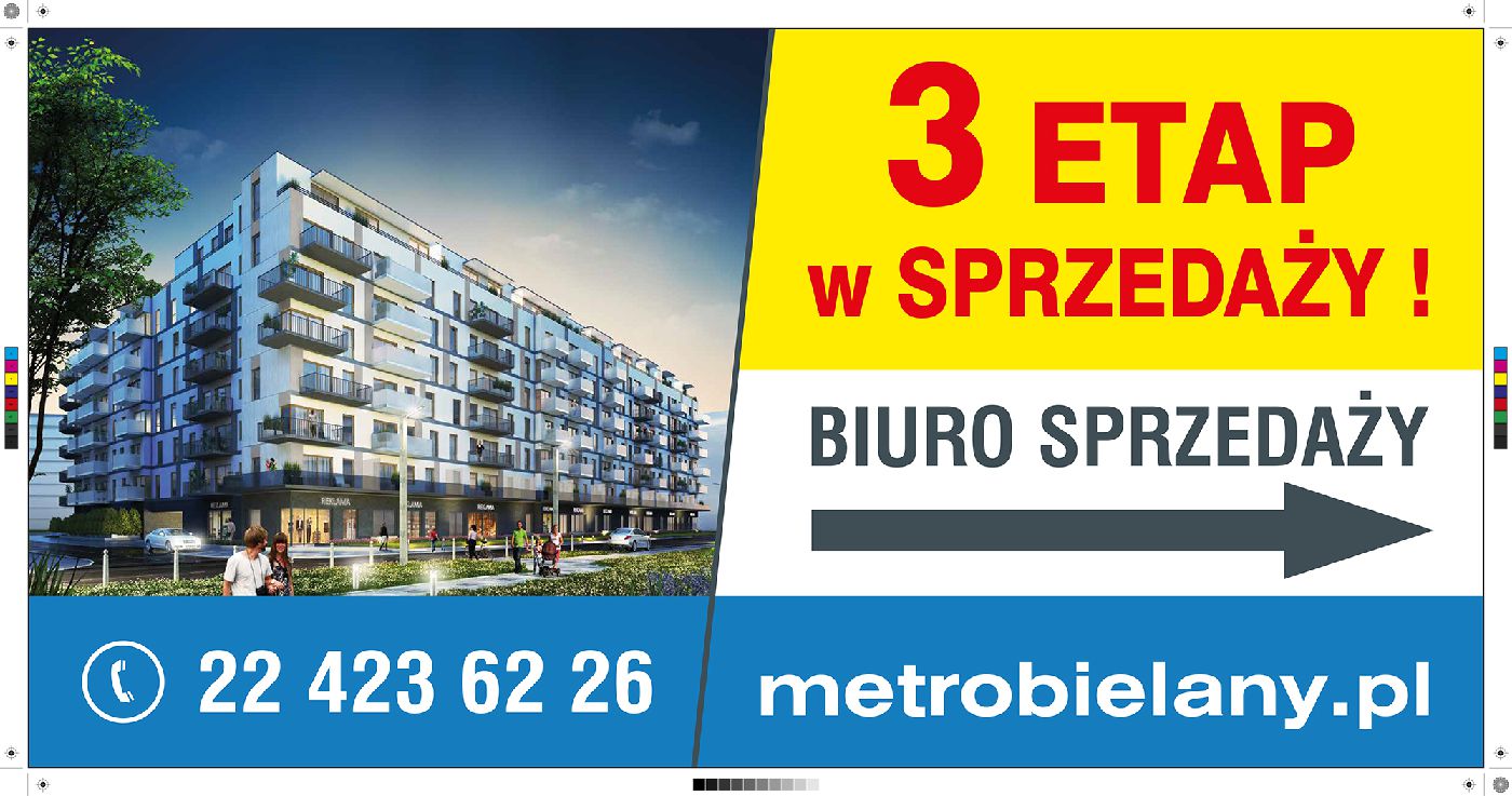 Metro Bielany - billboard