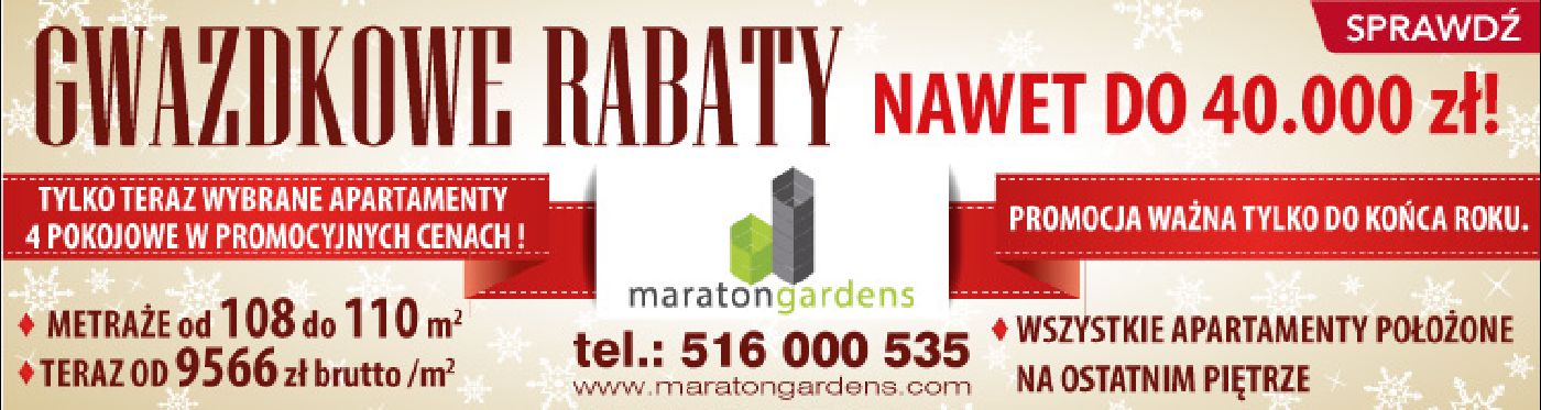 Maraton Gardens - baner