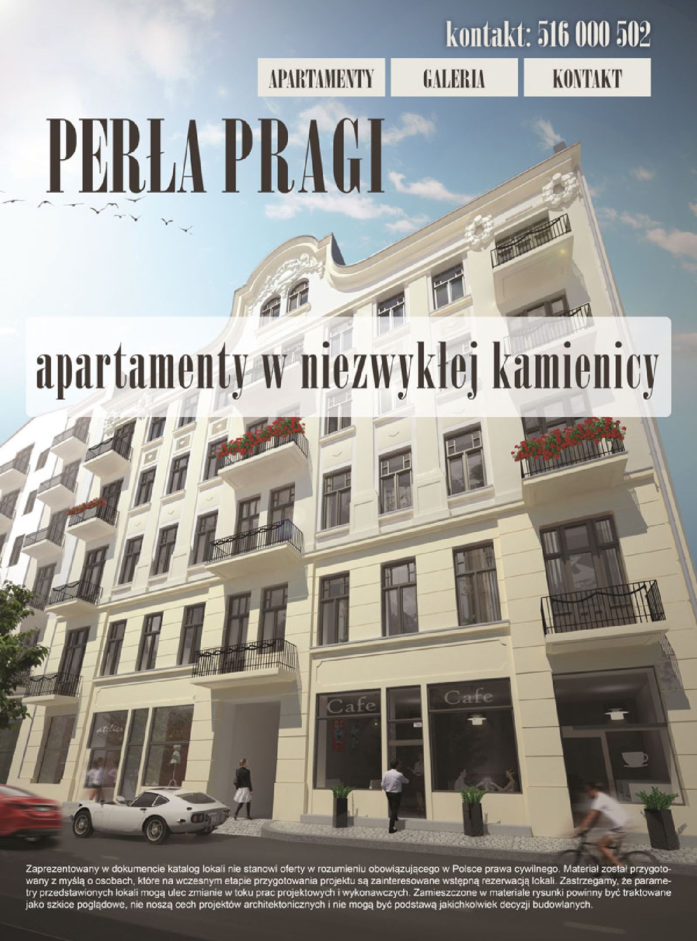 Perła Pragi - Landing Page