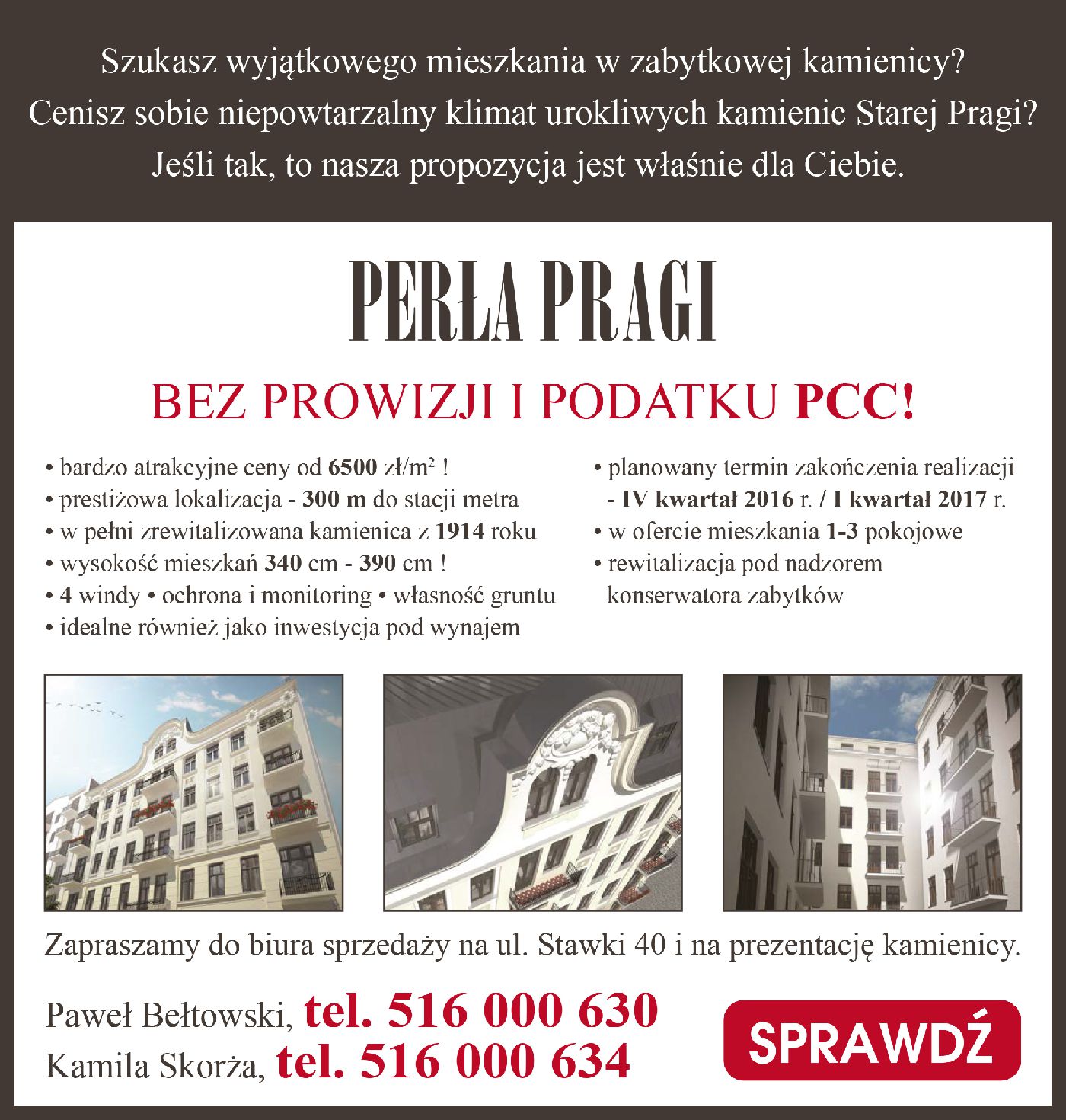 Perła Pragi - mailing