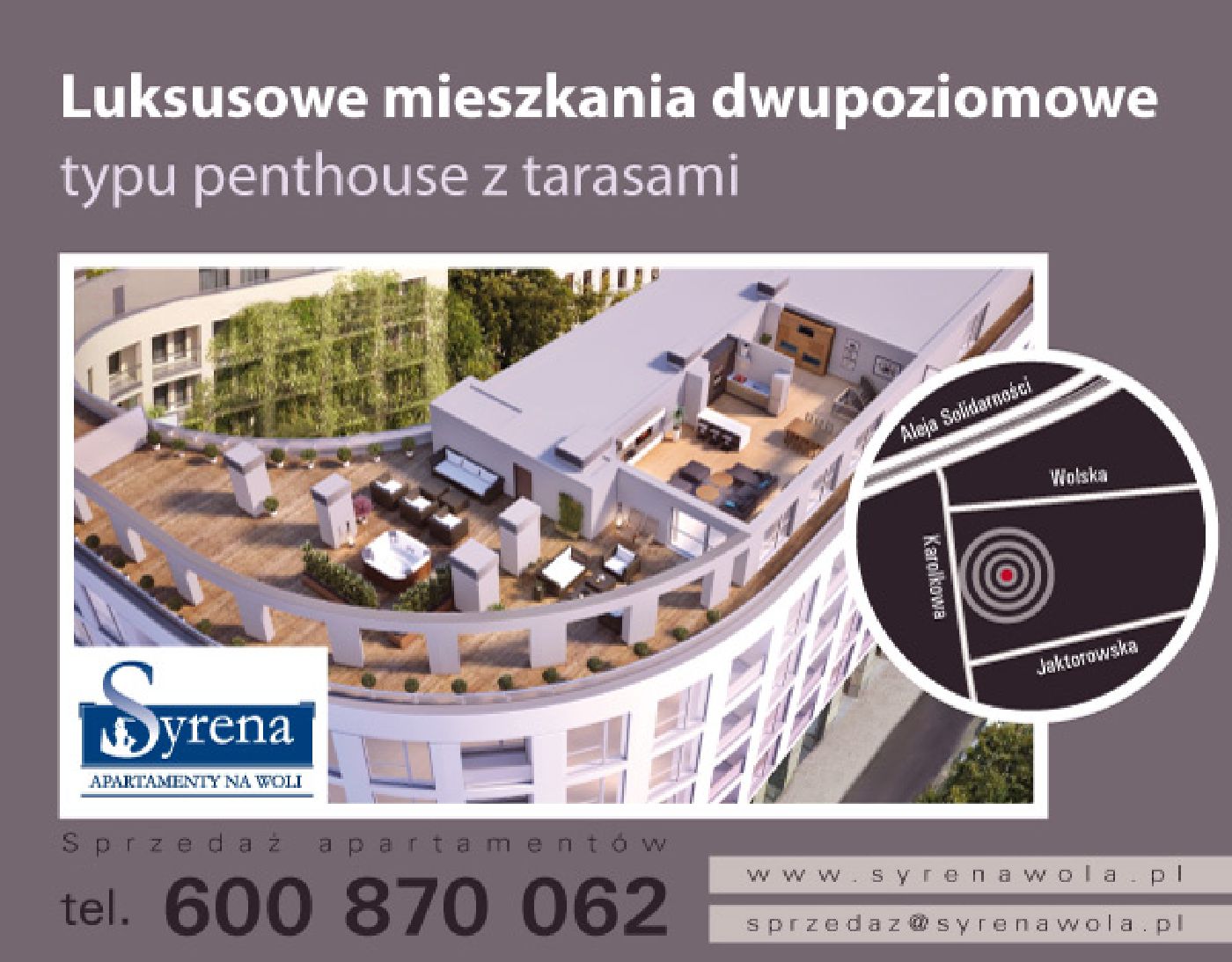 Apartamenty Syrena - pop-up na www